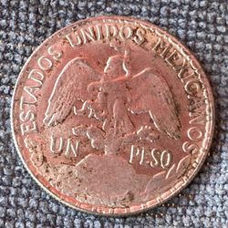 1940 Mexican Un "Caballito” Peso