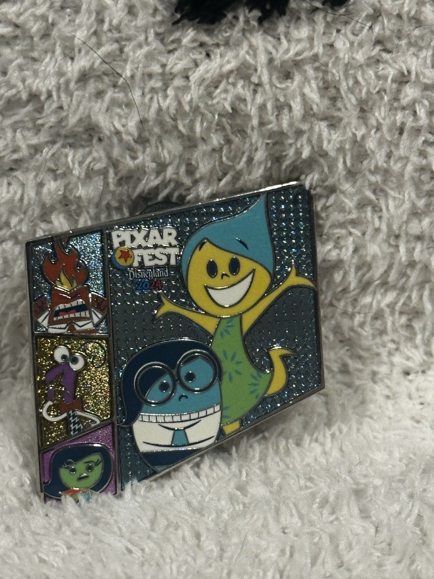 Disneyland Pixar Fest 2024 Myster Pin Inside Out