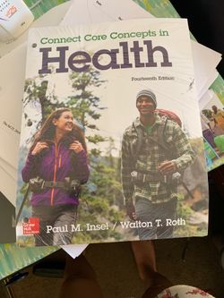 Connect Core Concepts Health Paul M. Insel