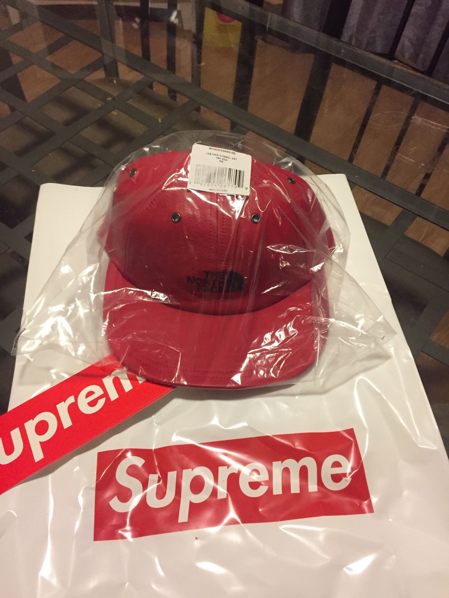 Brand new supreme north face hat FW18 snf