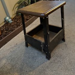 Tool stand step stool