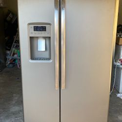 GE Side By Side Stainless Refrigerator 