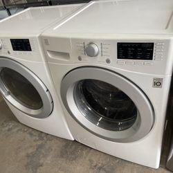 Kenmore front load washer and gas dryer with 90 day warranty