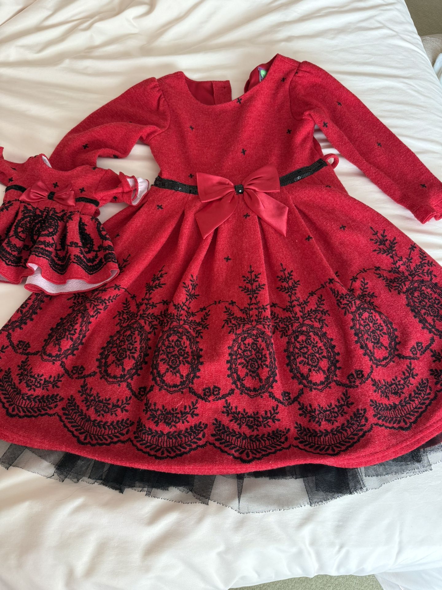 Matching Outfit For Girl And Doll