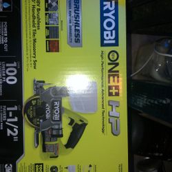 Roybi  One Hp 18v  Brushless 5  Handheld Tile / Masonry Saw 