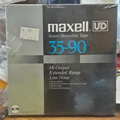 1 Maxell UD, 35-90 Blank Tape