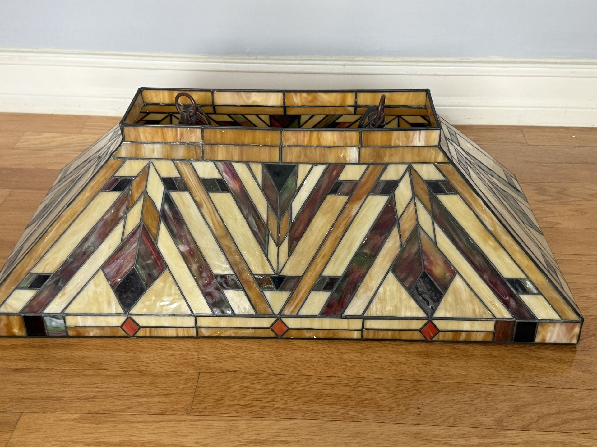 Stained Glass Pool Table Shade