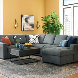 Millcoe Gray RAF Sleeper Sectional