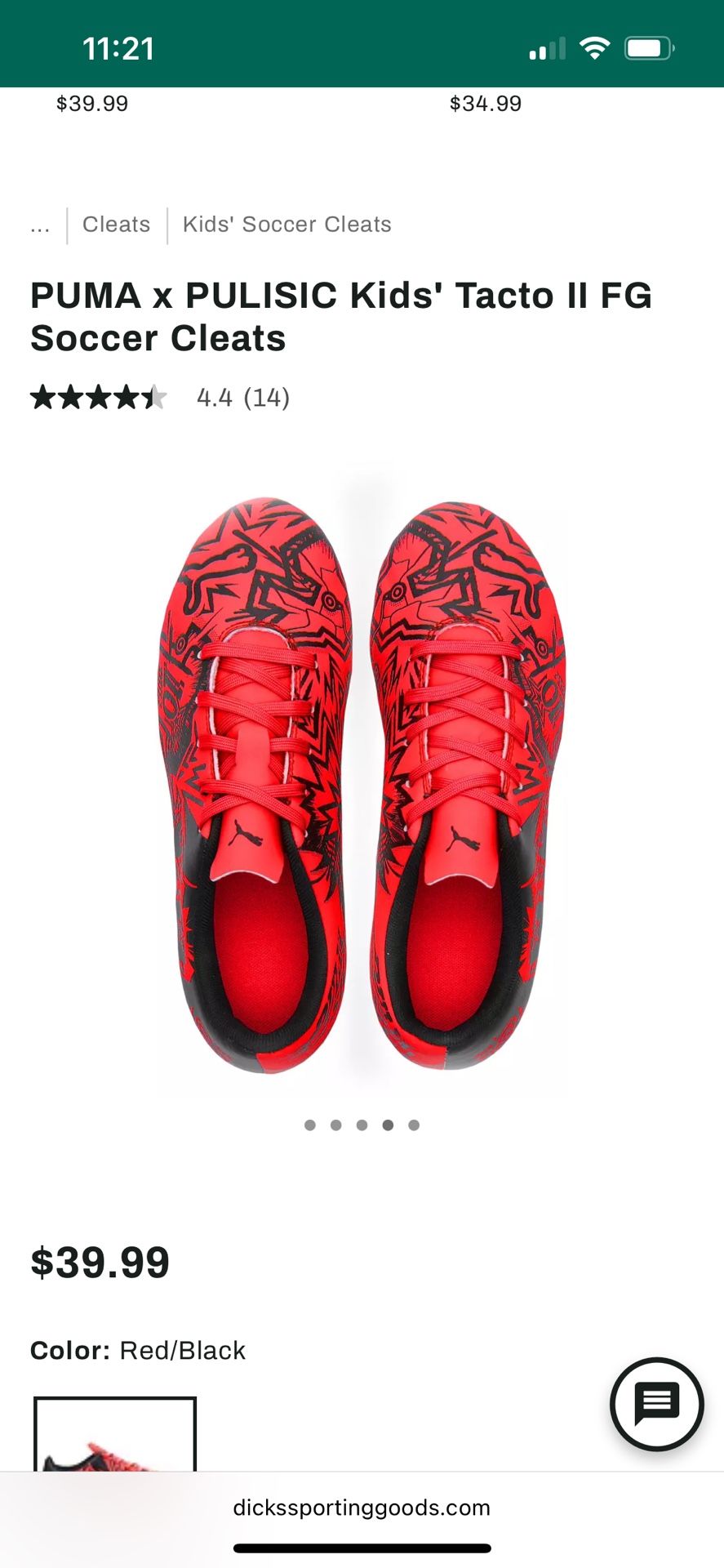 Kid Soccer Cleats For