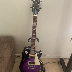 Epiphone Les Paul Classic Worn Violet Purple Burst