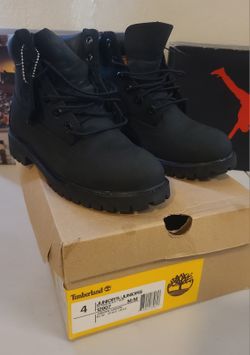 Timberland boots kids black Size 4
