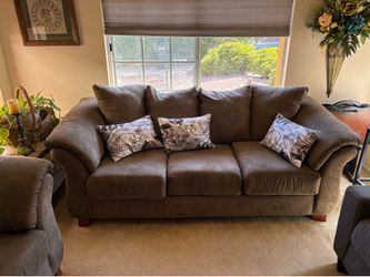 Couch and love seat