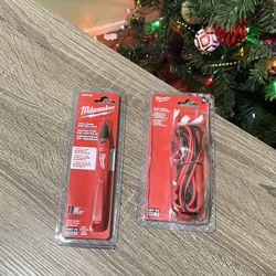 Milwaukee Voltage Detector And Electrical Test Lead Set AS-IS / Open Box /NEW