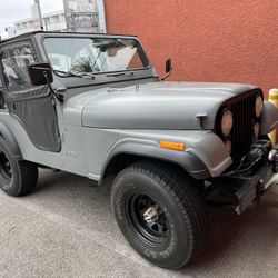 Located In Los Angeles-1980 Jeep CJ5 CLASSIC VEHICLE NEVADA-With Lots Of Upgrades DRIVE ANYWHERE AND EVERYWHERE (TRADE FOR SHOVELHEAD OR NICE HARLEY
