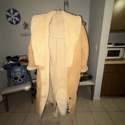 Blue Duck Shearling Coat 