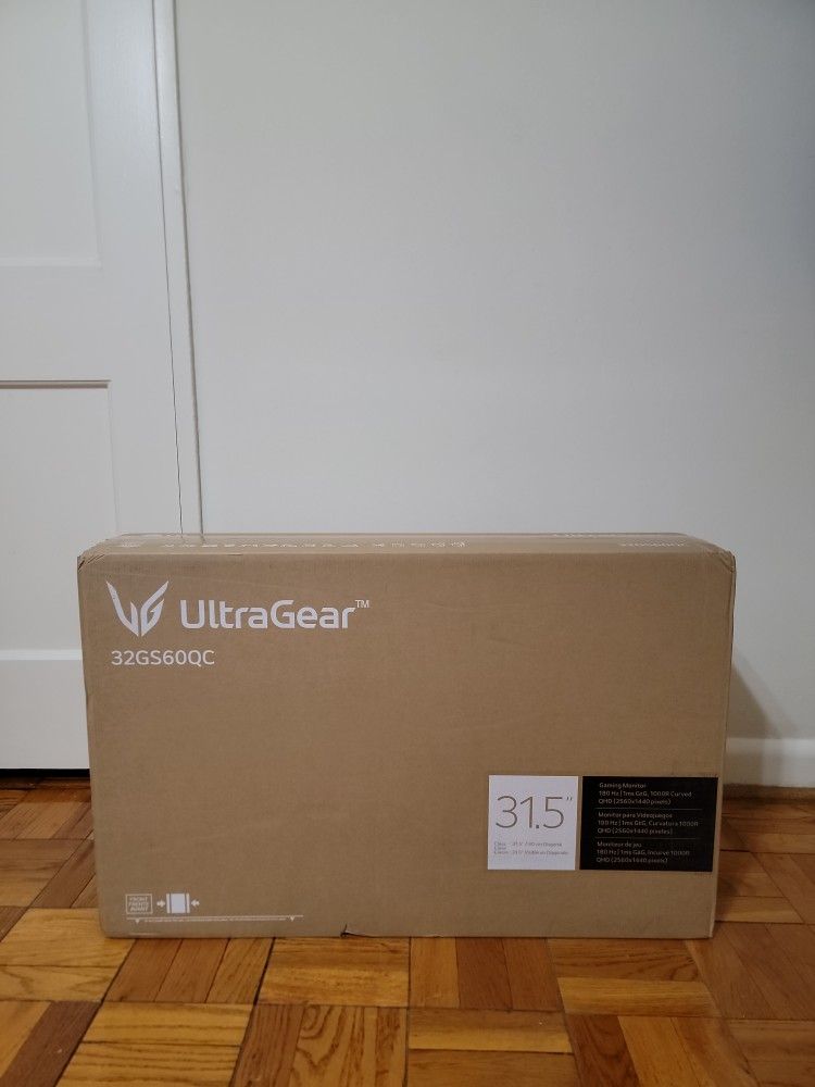 LG Ultra Gear 31.5" Gaming Monitor
