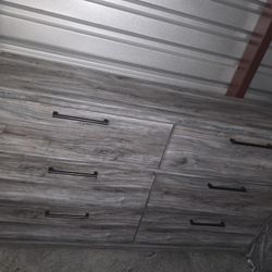 Gray 6 Drawer Dresser  - Brand New 