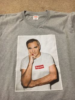 Supreme morrissey cheap t shirt