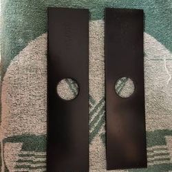 2 Brand new Edger Blades Heat Treated Painted 7-11/16"x2"