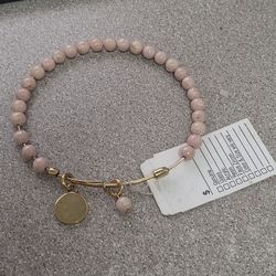 Circle Cham Beaded Bangle Bracelet 