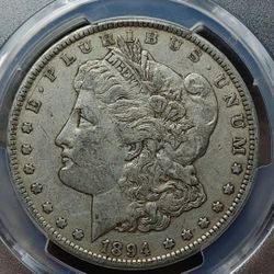 1894 Morgan Silver Dollar $1