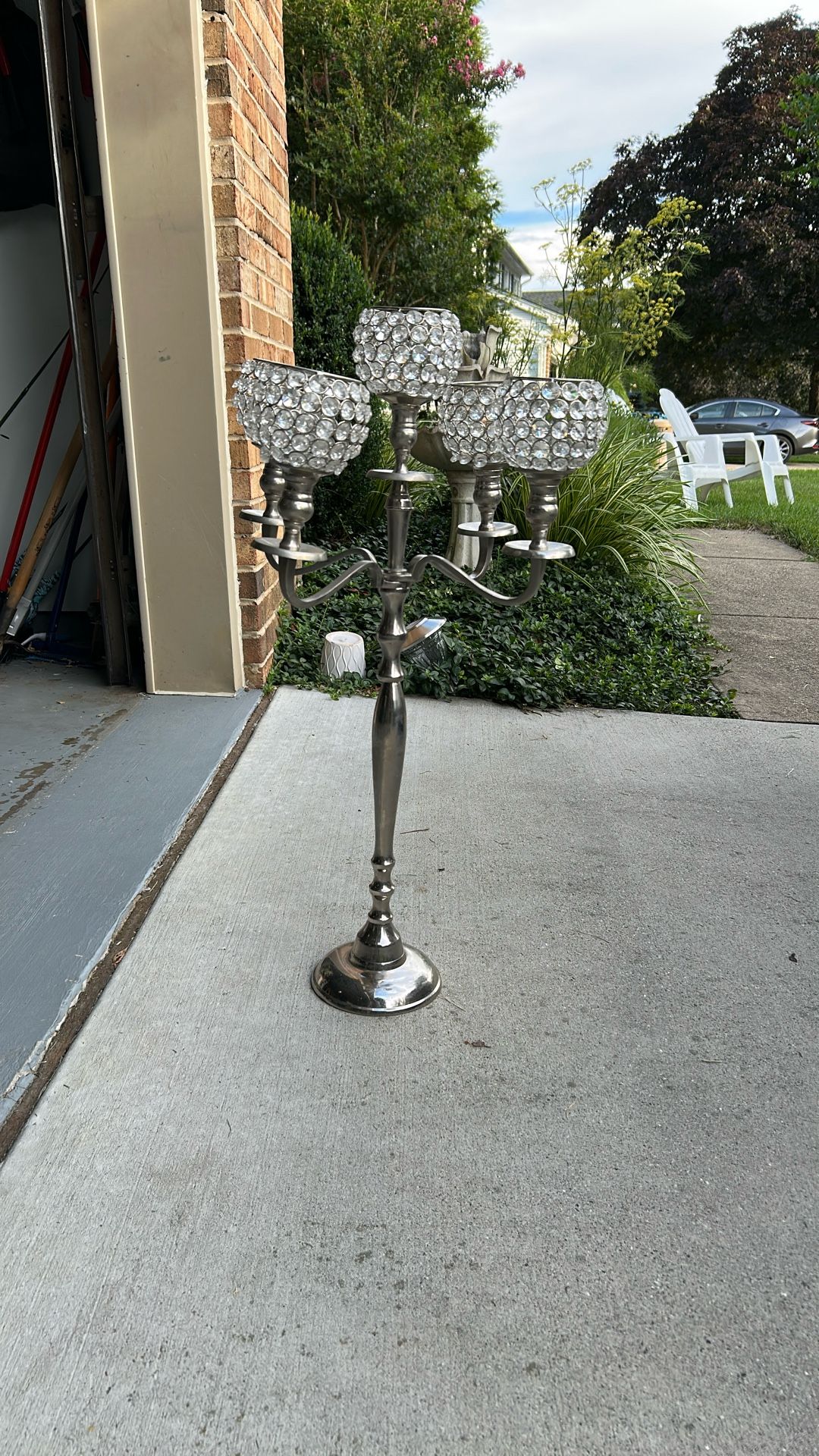 Candle Holder Silver