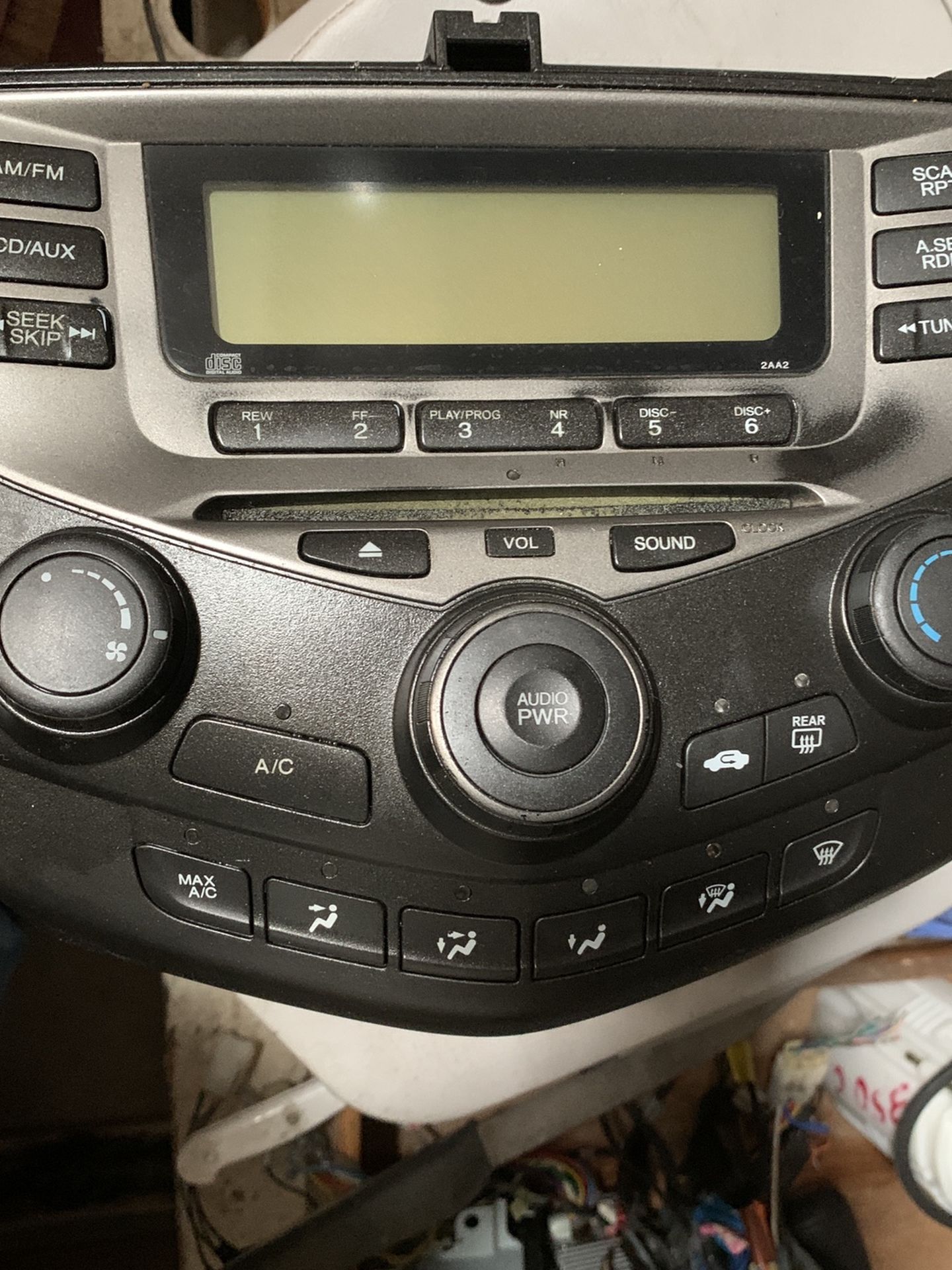 Stereo System For 2007 Honda Accord $50