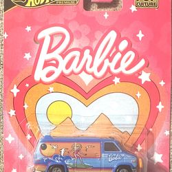 2025 Mattel Hot Wheels Pop Culture Barbie Custom GMC Panel Van/ Forgonette GMC Personnalisee