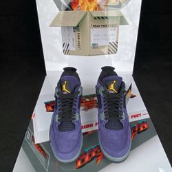 Jordan 4 Lakers 