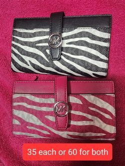 Michael Kors Zebra Wallets