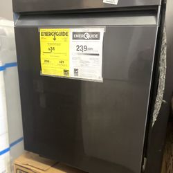 Black Stainless Steel New Dishwasher 