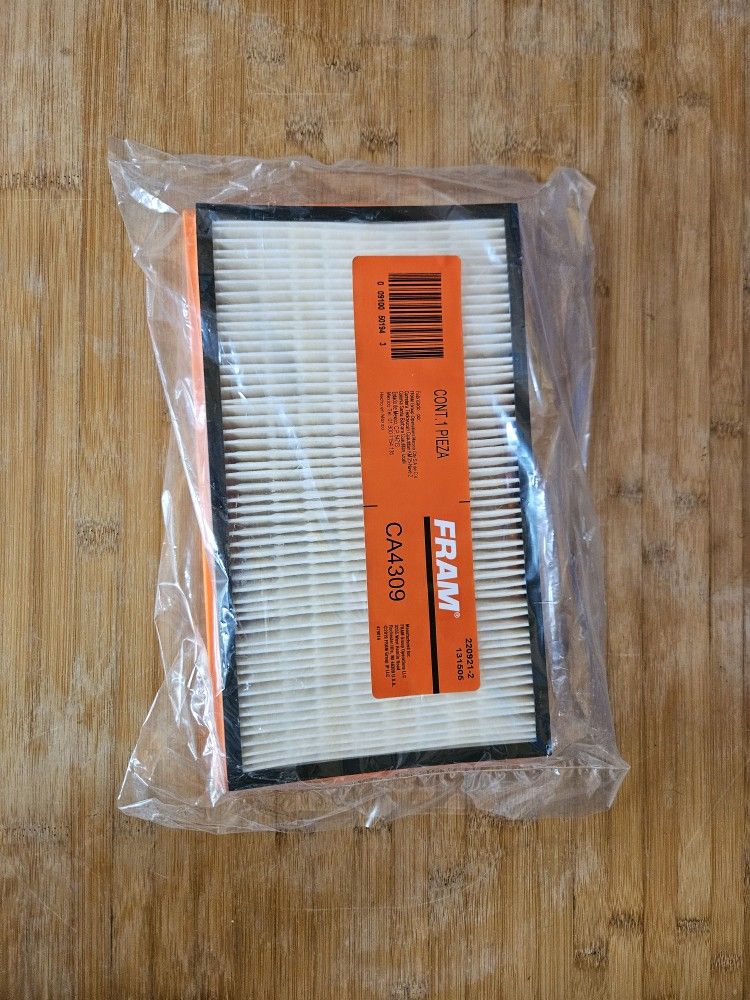 FRAM Extra Guard CA4309 Replacement Engine Air Filter for Select Infiniti, Nissan, Saab, and Subaru