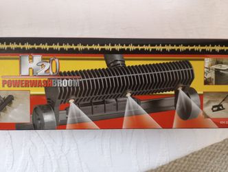 Power Pressure Washer Broom