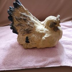 Life Sized Decorative Resin Squatting Hen