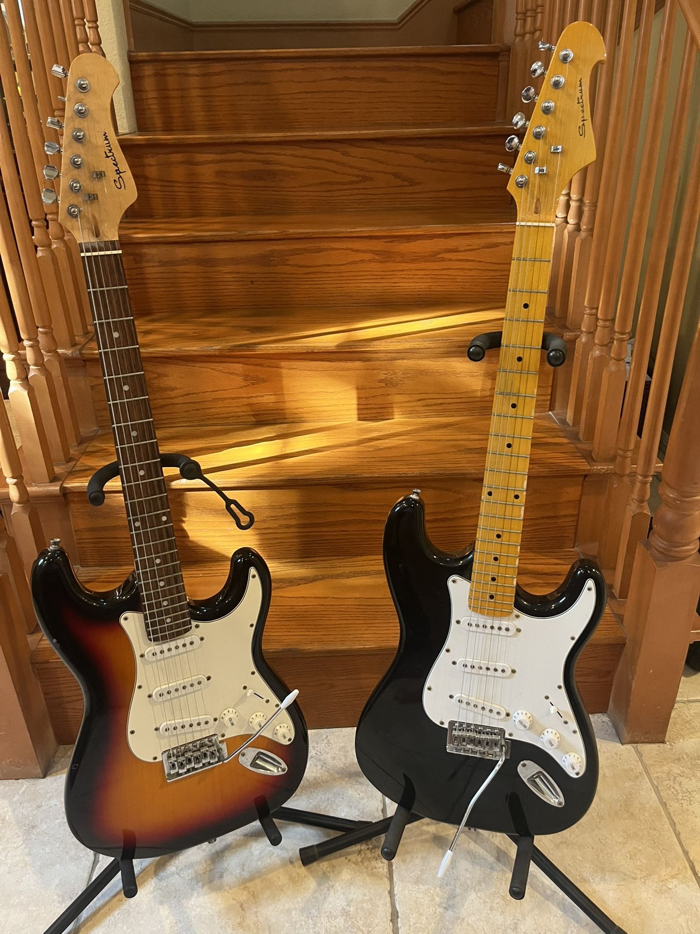 Stratocaster Electric Guitars Two