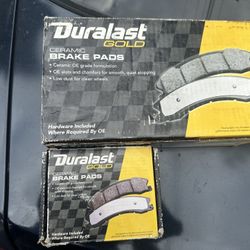 Duralast GOLD CERAMIC BRAKE PADS