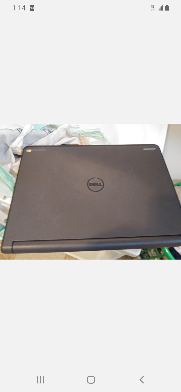 Dell chrome laptop