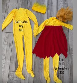 BART and Lisa Simpson