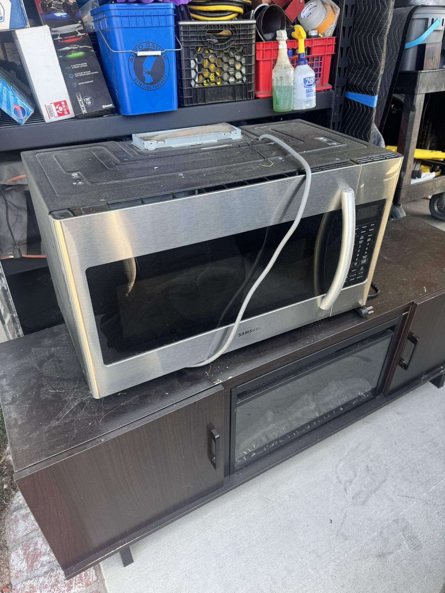 Samsung Above Oven Microwave