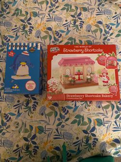 Strawberry shortcake & Sanrio building blocks set