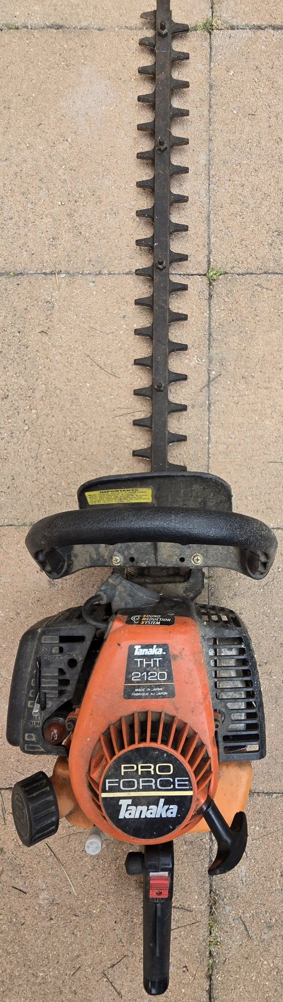 Used Gas Hedge Trimmer Tanaka THT 2120