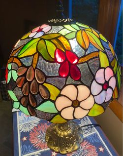 Tiffany style lamp
