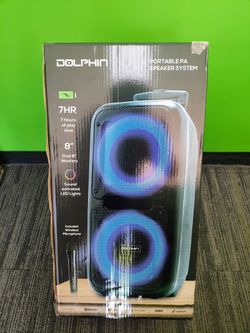 Dolphin double 8" woofer