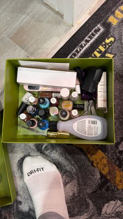 Box Of Nail Polish Barely Used