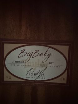 Big Baby taylor