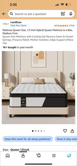 Queen Hybrid Mattress
