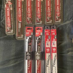 Milwaukee And Diablo Sawzall Blades