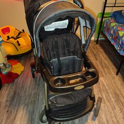 Sit Stand Double Stroller 