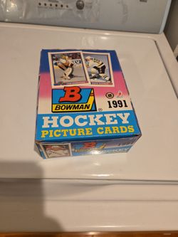 1991 Bowman Hockey Card Box Unopened 
