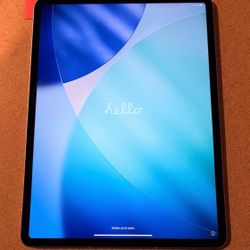 Apple iPad Air 13” M2 2024 Wi-Fi 256GB — Excellent Condition, Original Box, Case & Cable Included